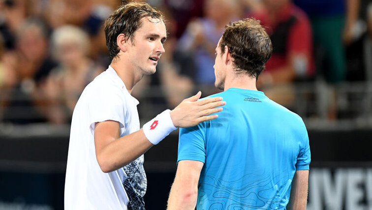 Daniil Medvedev is the clear favorite in the duel with Andy Murray