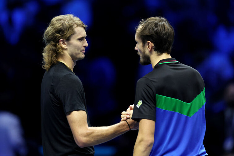 Alexander Zverev und Daniil Medvedev spielen in Wien