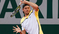 Maximilian Marterer on Sunday in Roland-Garros