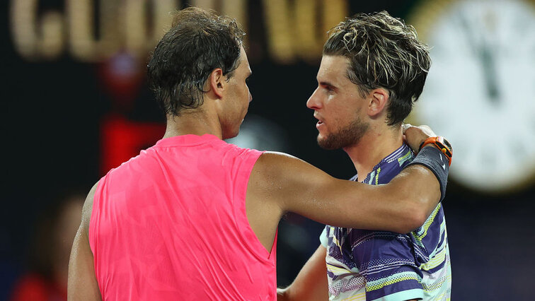 Rafael Nadal und Dominic Thiem treffen in Brisbane aufeinander