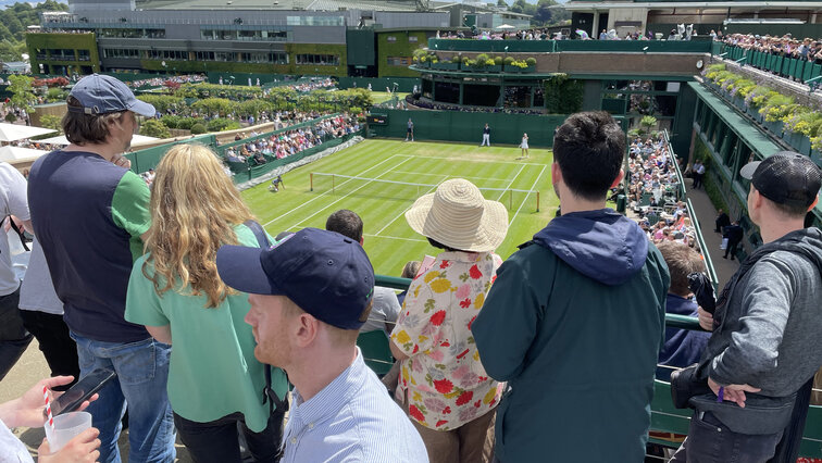 Yes, Court 18 also has a small queue