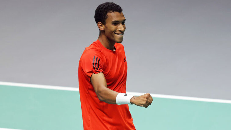 Félix Auger-Aliassime hat den Sieg der Kanadier gegen Argentinien klar gemacht