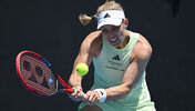 Angelique Kerber am Dienstag in Melbourne