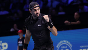 Matteo Berrettini schlug Frances Tiafoe in zwei Sätzen