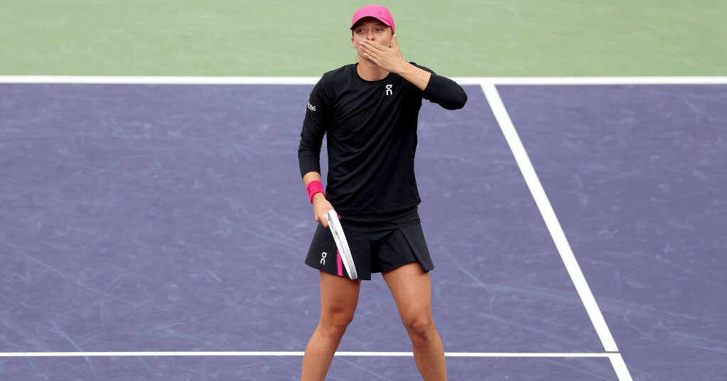 Iga Swiatek Dominates Maria Sakkari in Indian Wells Final: Polish ...