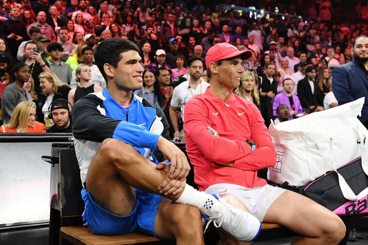 Carlos Alcaraz und Rafael Nadal wollen im Doppel an den Start gehen