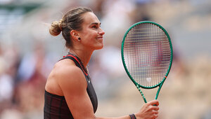 Aryna Sabalenka zeigt sich in Berlin in guter Rasenform Aryna Sabalenka zeigt sich in Berlin in guter Rasenform