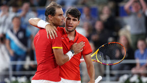 Rafael Nadal und Carlos Alcaraz treten in der kommenden Woche für Spanien an