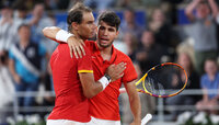 Rafael Nadal und Carlos Alcaraz treten in der kommenden Woche für Spanien an