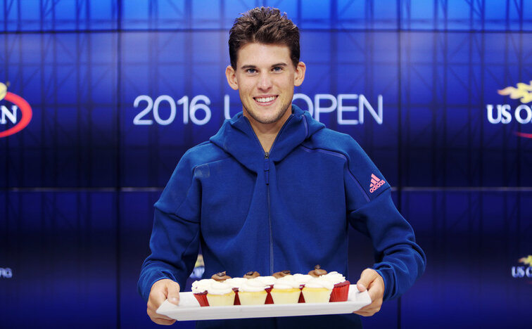 In 2016 Dominic Thiem cleared a few cupcakes for his birthday in New York