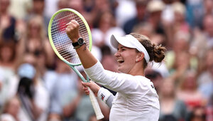 Barbora Krejcikova greift in Wimbledon nach dem Titel