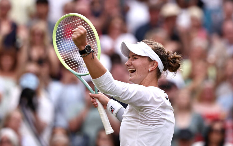 Barbora Krejcikova greift in Wimbledon nach dem Titel