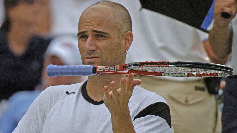Andre Agassi im Jahr 2004