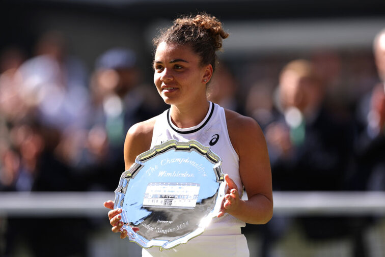 Jasmine Paolini stand in zwei Grand-Slam-Endspielen