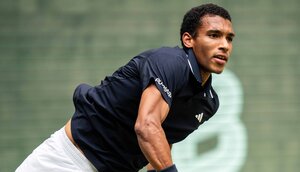 Felix Auger-Aliassime spielt heute in HalleWestfalen um den Einzug ins Halbfinale Felix Auger-Aliassime spielt heute in HalleWestfalen um den Einzug ins Halbfinale