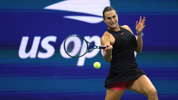 Aryna Sabalenka mit der schnellsten Vorhand bei den US-Open