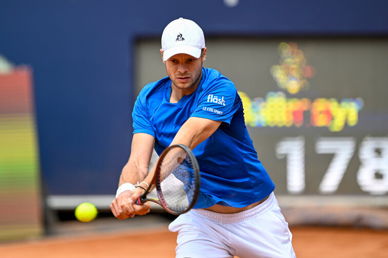 Yannick Hanfmann steht in Kitzbühel im Viertelfinale