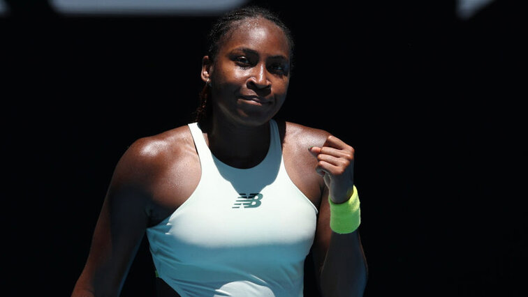 Coco Gauff steht in Melbourne im Viertelfinale