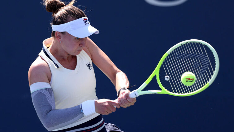 Barbora Krejcikova ist bei den US Open 2024 im Einzel nicht mehr dabei