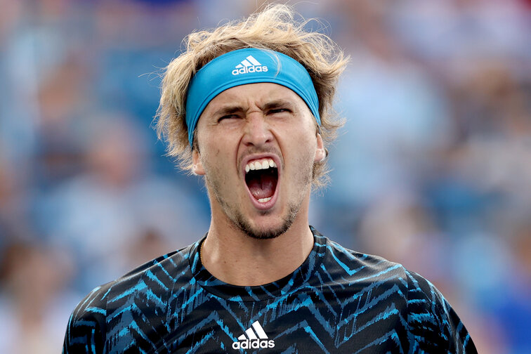 Alexander Zverev was crowned champion in Cincinnati