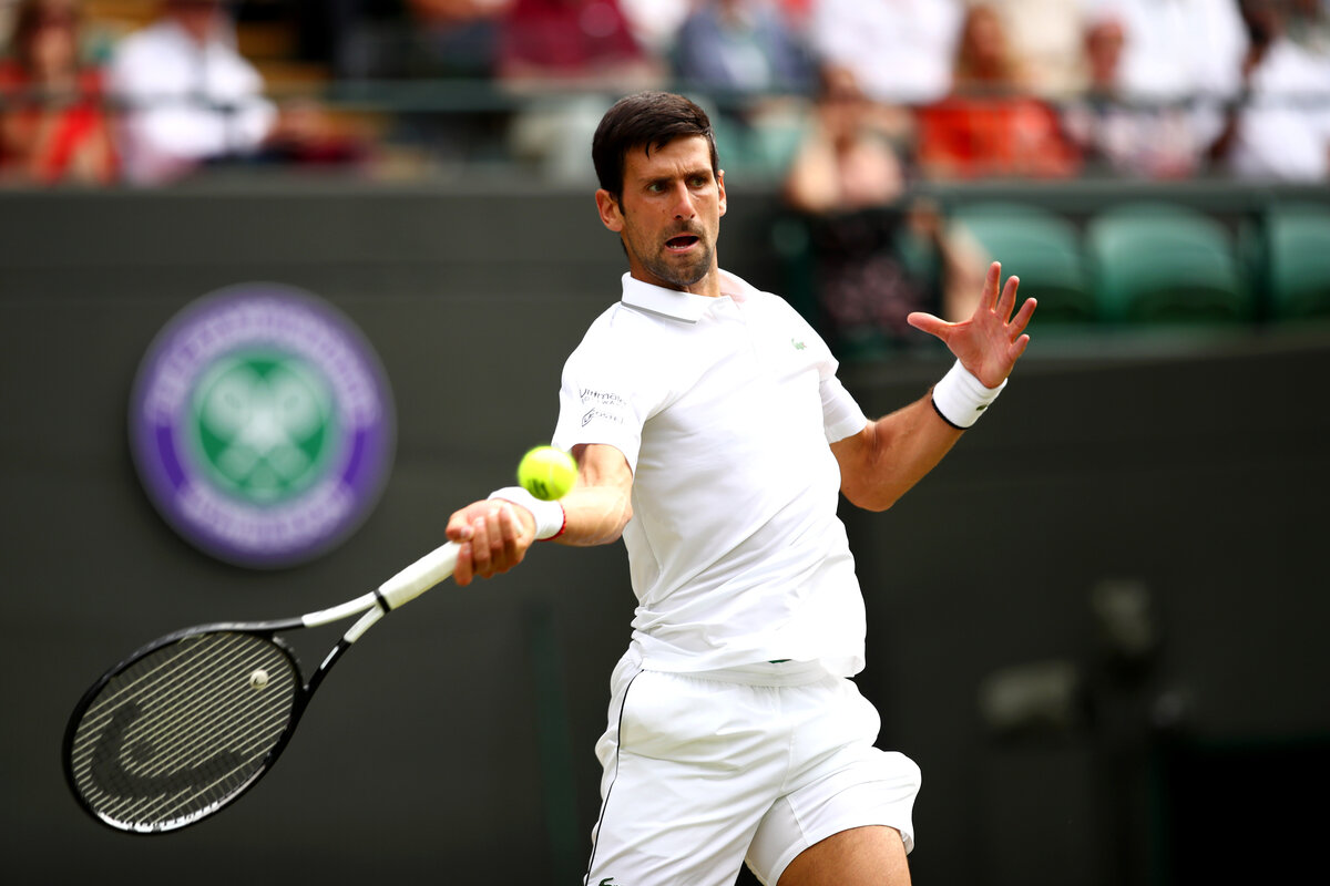 WimbledonAchtelfinale Novak Djokovic gegen Ugo Humbert im Liveticker