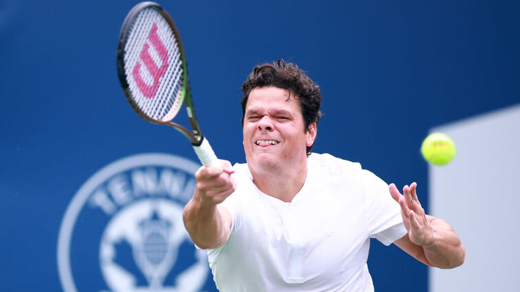 Mit dem Publikum im Rücken lief Milos Raonic in Toronto zu großer Form auf.