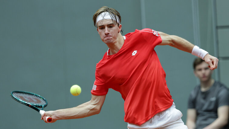 Lukas Neumayer versucht bei den Challenger-Turnieren in Afrika Punkte für das ATP-Ranking zu sammeln.