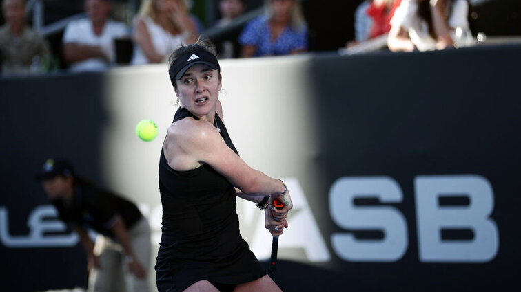 Im Match gegen Emma Raducanu zeigte Elina Svitolina Durchhaltevermögen.