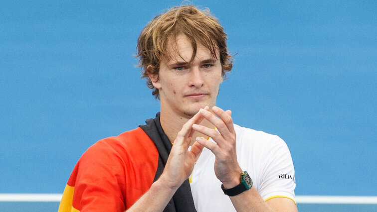 So it was in 2018: Alexander Zverev applauds German success