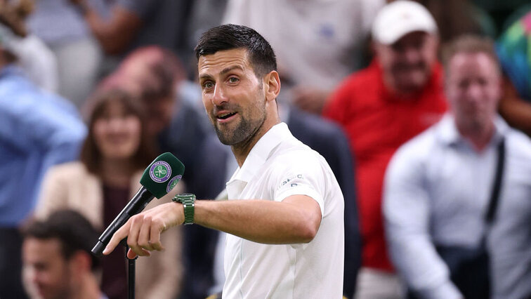 Novak Djokovic liebt die Auseinandersetzung mit dem Publikum.