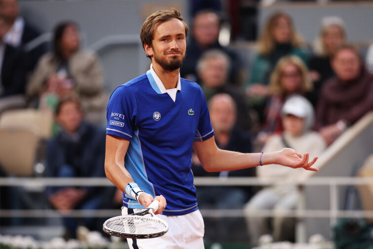 Mostly at a loss on sand: Daniil Medvedev