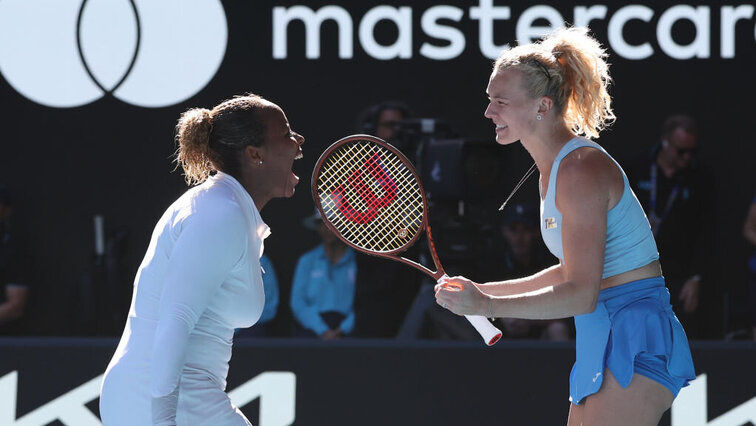 Taylor Townsend und Katerina Siniakova dürfen sich über einen weiteren Titel freuen.