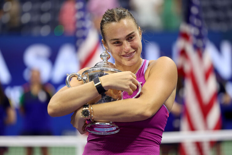 Aryna Sabalenka gewann 2024 unter anderem die Australian Open und US Open