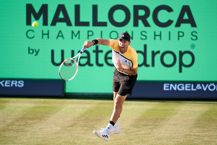 Dominic Thiem am Montag auf Mallorca