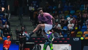 Gael Monfils am Wochenende in Frankfurt