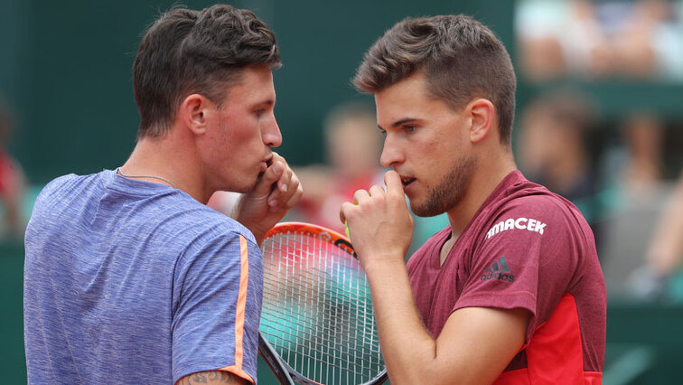 2016 hätten Dennis Novak und Dominic Thiem beinahe den Doppel-Titel in Kitzbühel geholt 