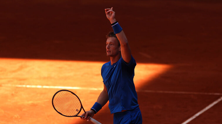 Jiri Lehecka spielt gegen Felix Auger-Aliassime um die Finalteilnahme in Madrid.