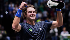 Joao Fonseca hat für Brasilien schon im Davis Cup gespielt