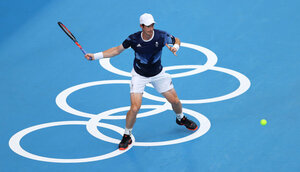 Andy Murray bei den Olympischen Spiele 2021 in Tokio