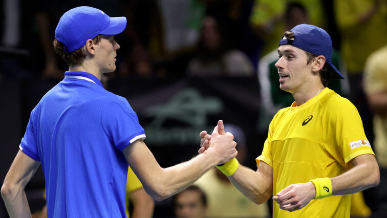 Jannik Sinner hat gegen Alex de Minaur noch nichts anbrennen lassen