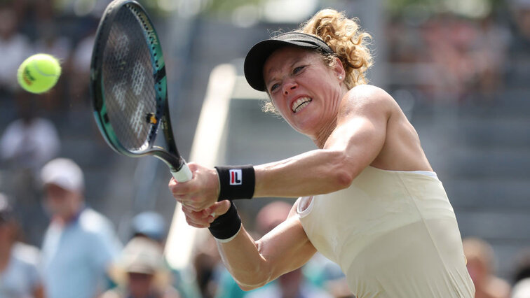 Laura Siegemund hat in Thailand Schwerstarbeit zu leisten