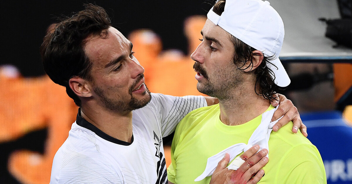 Australian Open Fognini, Cilic, Dimitrov hard work for the