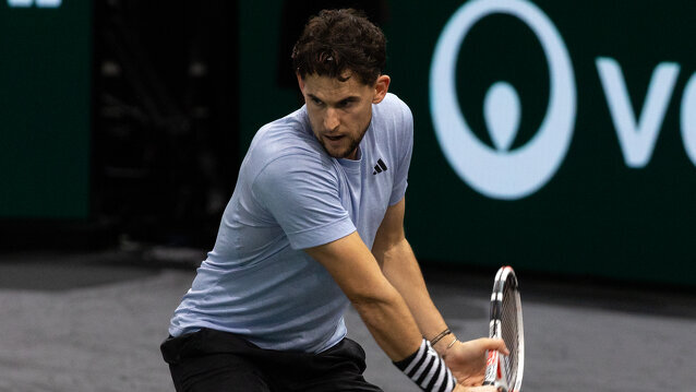 Dominic Thiem muss in Brisbane gleich voll da sein