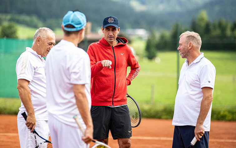 Schon in Coaching-Laune: Philipp Oswald