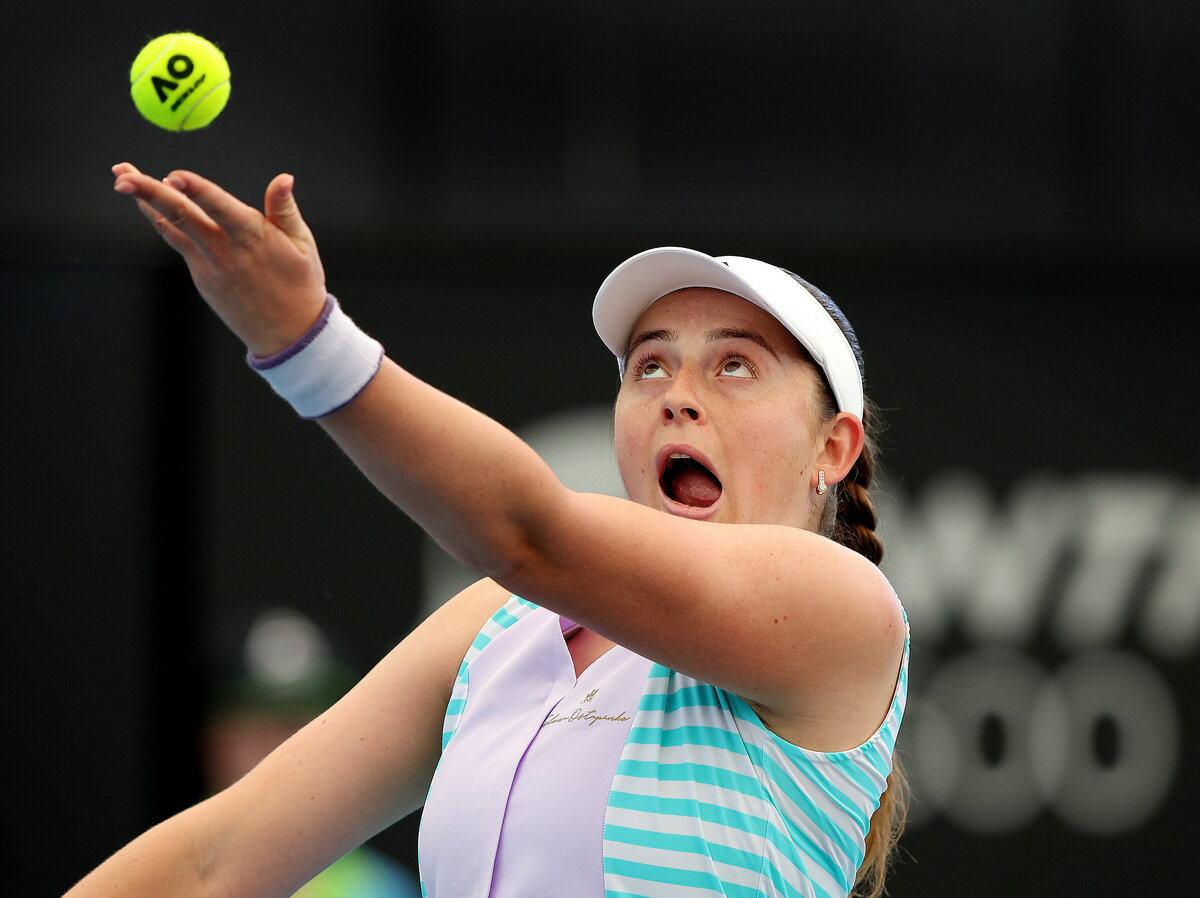 Former French Open Champion Jelena Ostapenko Reaches Adelaide Final