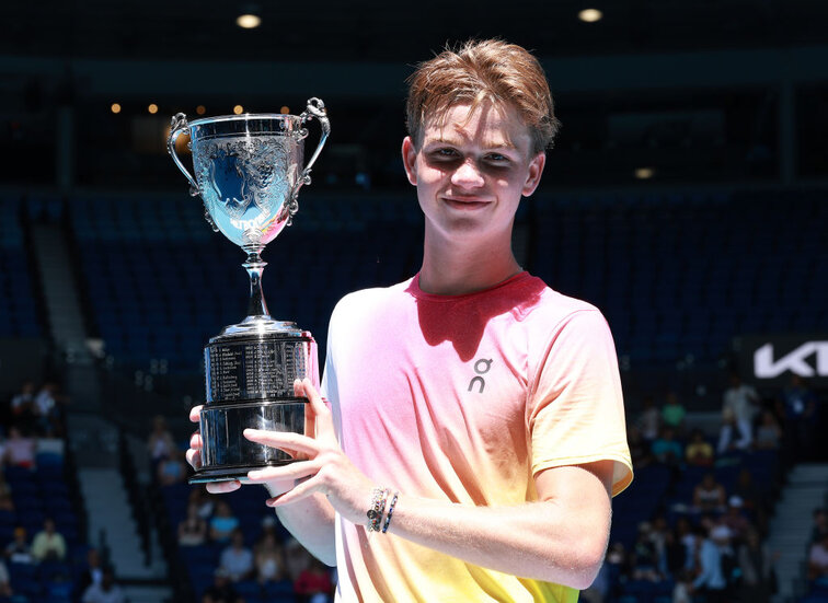 Henry Bernet siegte bei den Australian Open