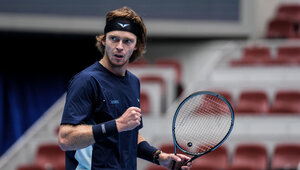 Andrey Rublev steht im Basel-Viertelfinale