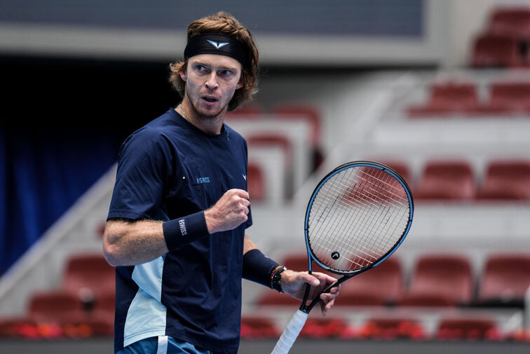 Andrey Rublev steht im Basel-Viertelfinale