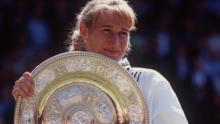 A connection for eternity: Steffi wins Wimbledon seven times