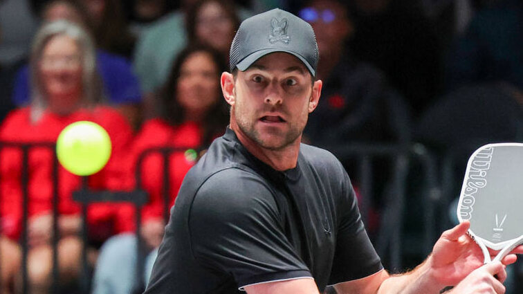 Andy Roddick beim Pickleball Slam in Las Vegas